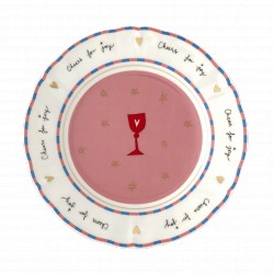 Assiette Bicchiere 20cm Passione