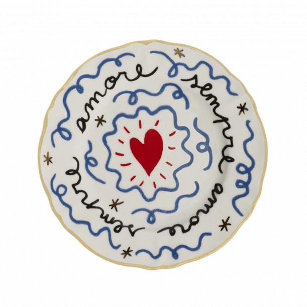 Assiette Cuore 16cm Passione