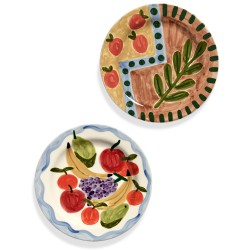 Lot de 2 assiettes Dljntlas