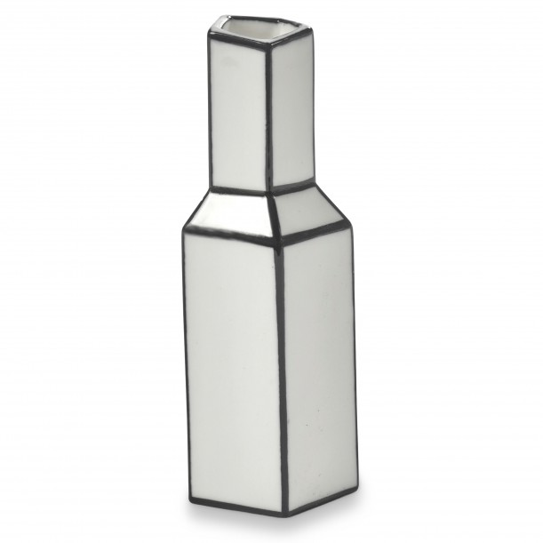 Vase en porcelaine L Carte Blanche