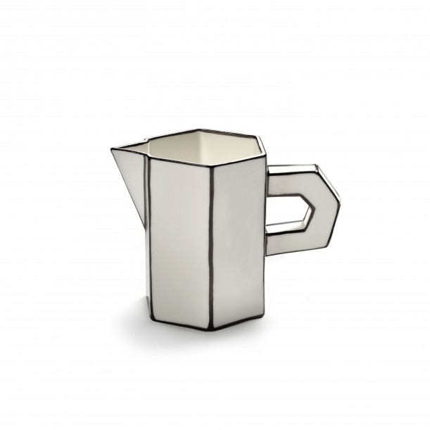 Carafe en porcelaine Carte Blanche