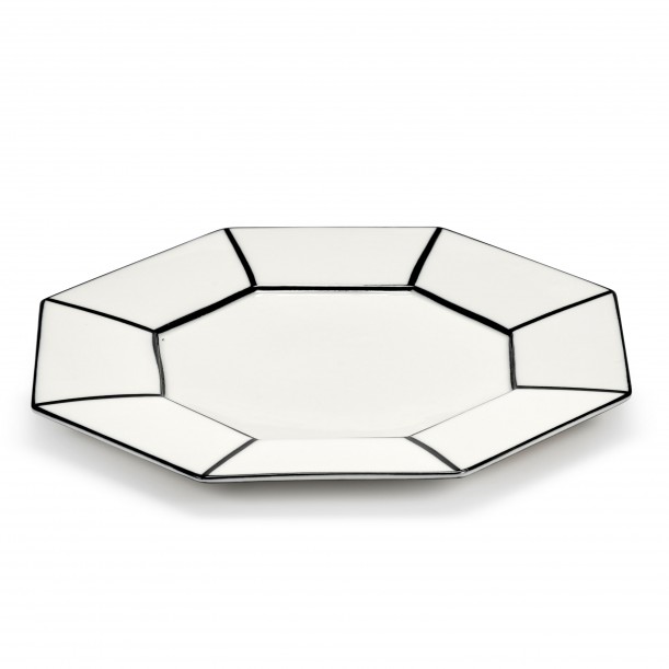 Assiette plate Carte Blanche