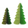 Lot de 2 sapins en papier