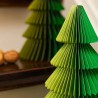 Lot de 2 sapins en papier