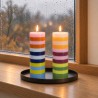 Lot de 2 bougies Pisa