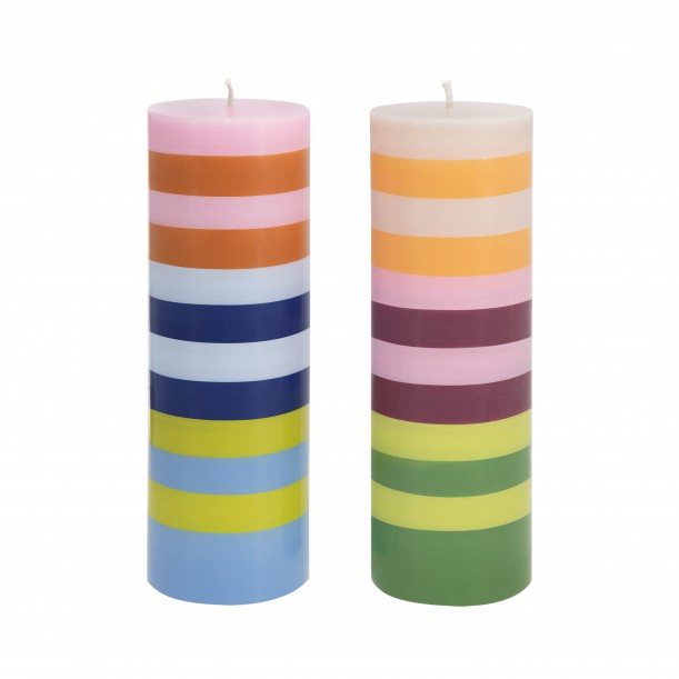 Lot de 2 bougies Pisa