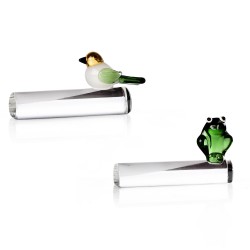 Repose-couverts Grenouille & Oiseau