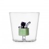Verre black cat in box TabbyCat