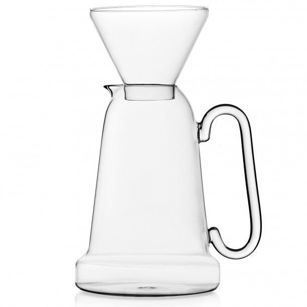 Cafetiere en verre L Otium