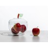 Boite en verre pomme Fruits and Flower