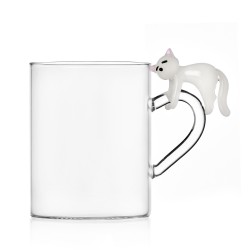 Mug white cat TabbyCat