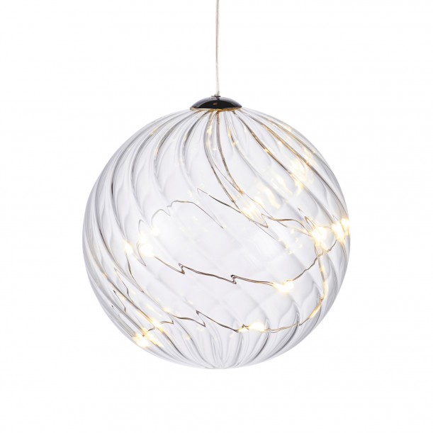 Décoration LED Wave Ball dia 10cm