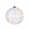 Décoration LED Wave Ball dia 10cm