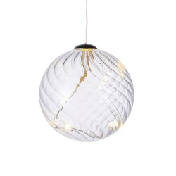 Décoration LED Wave Ball dia 8cm
