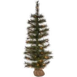 Arbre de noël LED Alvin h 90cm