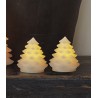 Lot de 2 sapin LED 7cm Carla