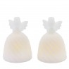 Lot de 2 anges LED 10cm Angel