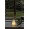 Lot de 2 sapin LED 8cm Olivia