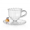 Tasse à thé et soucoupe Blackberry Charlotte