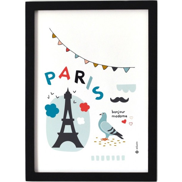 Print Paris Olwein