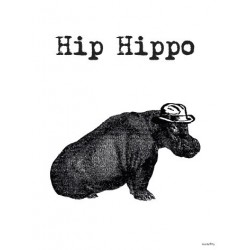 Print Hip Hippo