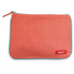 Orange Circle Flat Pouch Bakker