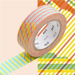 Masking Tape MT Deco Stripe Checked Red