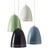 Petite Lampe Suspension Bleu Fumée