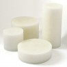 Super White Indoor Candle Diam 15 x 14 cm