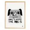 Print Home Is Where The Dog Is going Danish