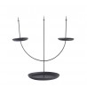 Bougeoir Candelabra Pin Noir Eno