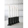 Pair of Candlesticks Six Pack Black