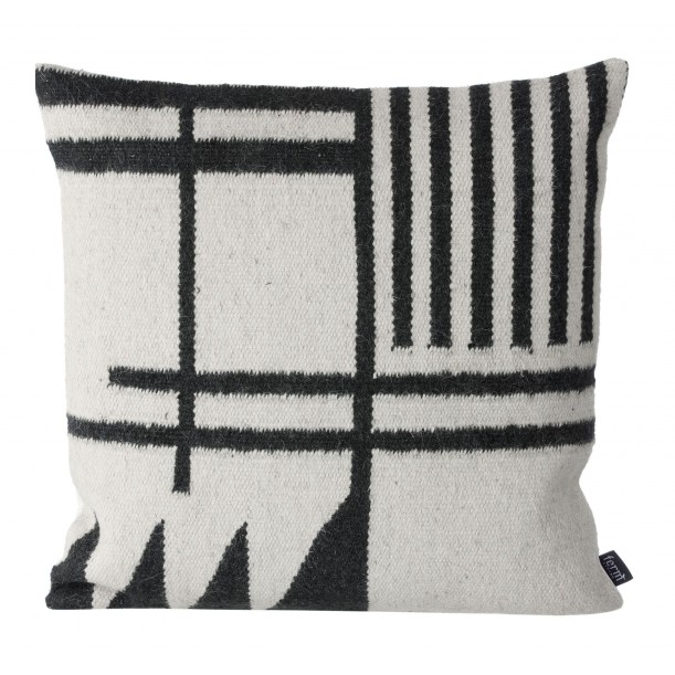 Coussin Kelim Black Lines Ferm Living 