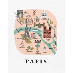 Affiche Paris Rifle Paper