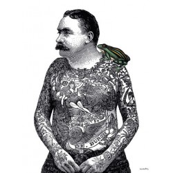 Print Tattoo Toad Vanilla Fly
