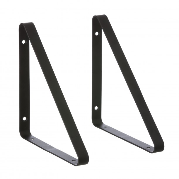 2 Shelf Hangers Black for The Shelf by ferm living