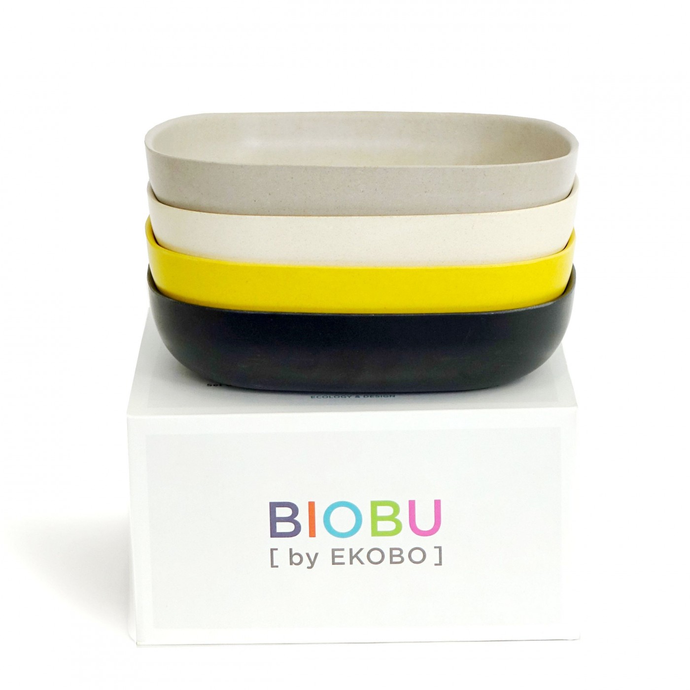 Set Of 4 Pasta Salad Plates Black Stone White Lemon Biobu Gusto By Ekobo Lili S Set Of 4 Pasta Salad Plates Black Stone White Lemon Biobu Gusto By Ekobo Lili S
