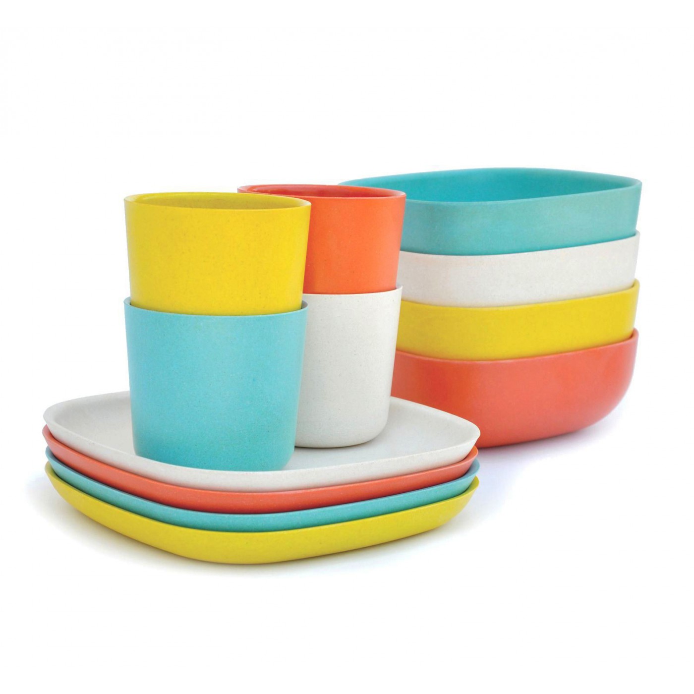4 Breakfast Sets Persimmon White Lagoon Lemon Biobu Gusto By Ekobo Lili S 4 Breakfast Sets Persimmon White Lagoon Lemon Biobu Gusto By Ekobo Lili S