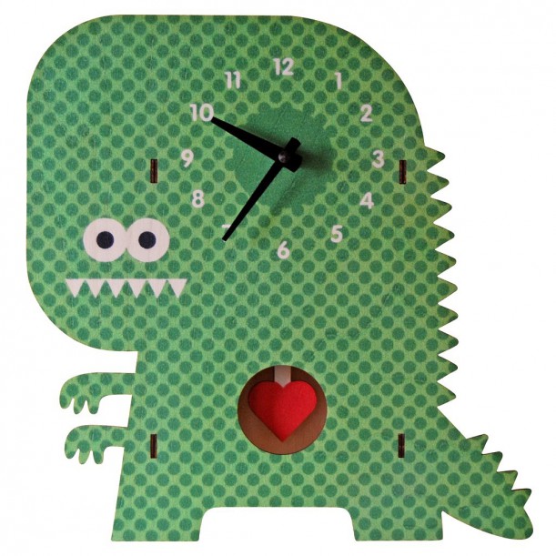 Godzilla Pendulum Clock by Modern Moose