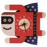 Horloge Murale Superboy pour Enfants Modern Moose