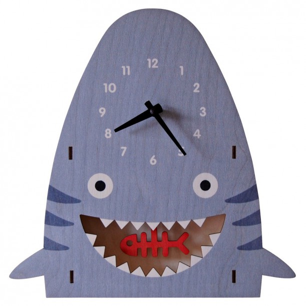 Shark Pendulum Clock by Modern Moose