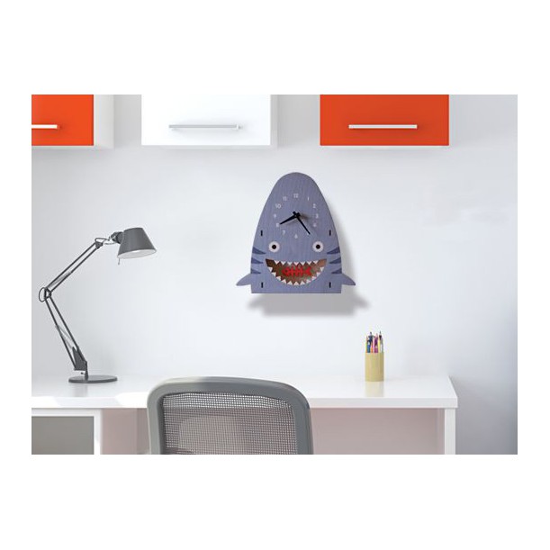 Shark Pendulum Clock for kids by Modern Moose
