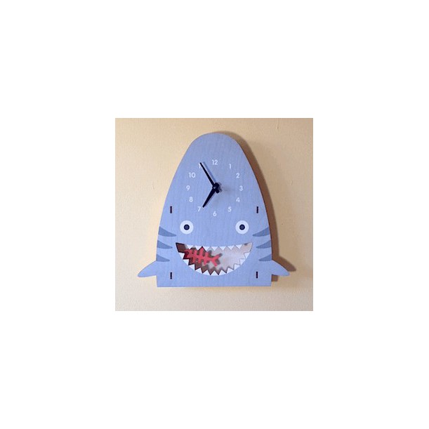 Shark Pendulum Clock for kids by Modern Moose