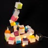 String of Fairy Colored Cubic Lights LED Tsé Tsé