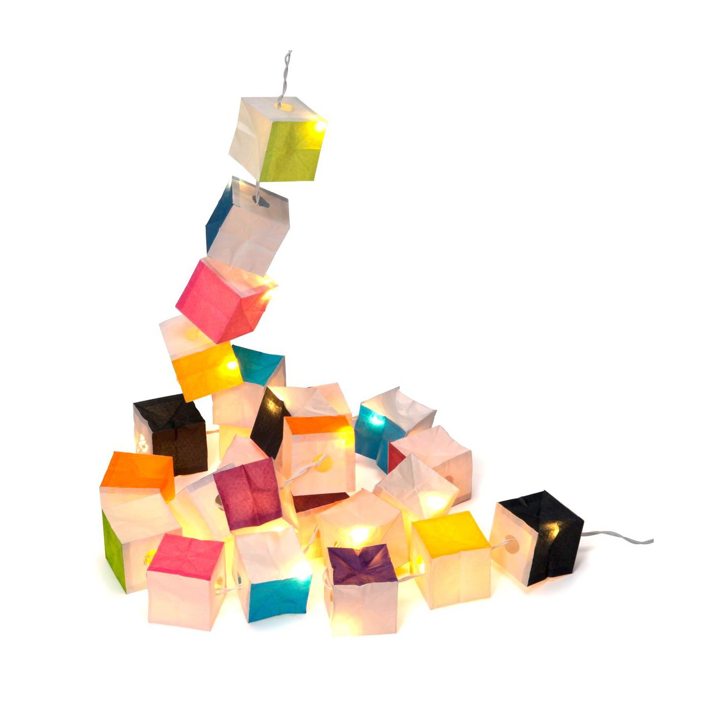 Guirlande Lumineuse décorative Cubiste Couleur LED Tsé Tsé