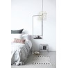 Vertical Wall Mirror Chic with Shelfe and Black Edge House Doctor