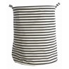 Laundry Bag Black Stripes House Doctor