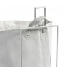 Laundry Bag Canvas with White metallic holder Marie Serax