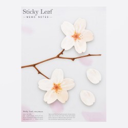 Bloc feuilles Sticky Leaf Cherry Blossom Studio Appree