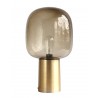 Table Lamp Note brass and grey glass House Doctor